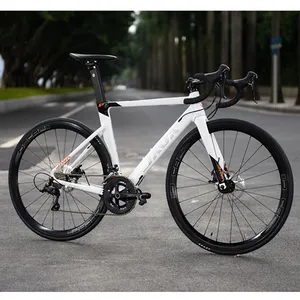 2021 Hot Sale Original price Java Brand Carbon Fiber Fork Double Hydraulic Disc Brake Men's Bicycle Road Bike In China