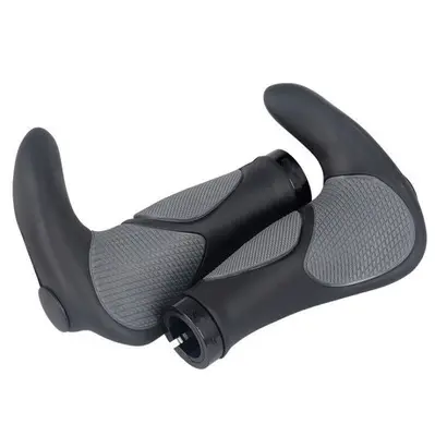 Best Selling product bicycle grip Non-slip Ergonomic design rubber MTB BIKE GRIP Horns Lock-on Bike handlebar Grips