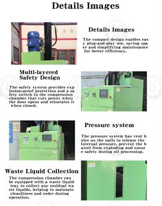 Trituradoras de tambor industriales Precio DE FÁBRICA DE China Máquina trituradora de tambor de aceite residual hidráulico - Product Image 3