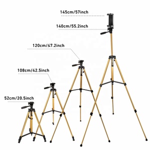 Trépied professionnel en gros, trépied portable universel pour appareil photo, smartphone, tablette avec sac <span class=keywords><strong>de</strong></span> transport et télécommande - Product Image 4