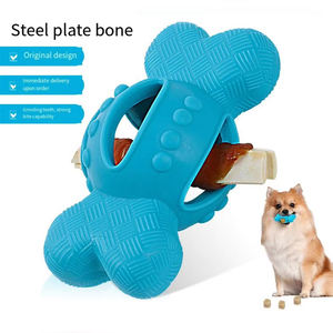 Multifunzionale TPR cane giocattolo da masticare con Snack porta Eco Friendly Pet giocattolo da masticare per la salute dentale e l'esercizio di formazione - Product Image 5