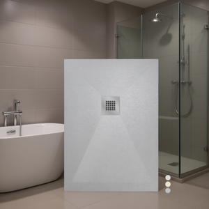 Plato de Ducha Rectangular Bliss Line 70 x 140 cm Blanco 9003 - Product Image 3