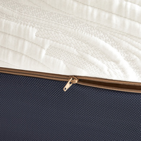 Matelas en mousse à mémoire de forme ultra-douce, style moderne, haute densité, ressorts ensachés, hypoallergénique, rafraîchissant, épaisseur 20 cm, pour chambre et école