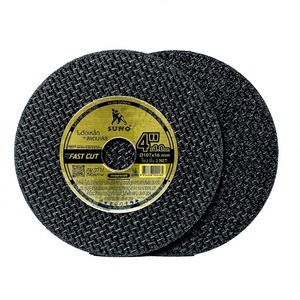 SUMO 4 Inch Thin Cut Wheel Disk Double Net <b>Abrasive</b> Power <b>Tool</b> Grit 60 Angle Grinder Cutting Disc Aluminum Oxide - Product Image 4