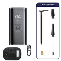 Gonfleur de pneus numérique portable de haute qualité 6000mAh 150PSI, pompe à air électrique pour voiture en ABS