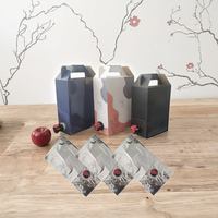 Dispensador de Vino en Bolsa Aséptica BIB de 3L 5L 10L con Válvula de Plástico PE para Envasado de Agua Mineral, Cerveza y Jugos