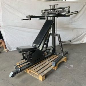 Máquina <span class=keywords><strong>de</strong></span> gimnasio multifuncional 4 en 1 <span class=keywords><strong>para</strong></span> press <span class=keywords><strong>de</strong></span> pecho FID, press <span class=keywords><strong>de</strong></span> hombros, con carga <span class=keywords><strong>de</strong></span> placas, <span class=keywords><strong>de</strong></span> acero, <span class=keywords><strong>para</strong></span> entrenamiento <span class=keywords><strong>de</strong></span> fuerza - Product Image 3