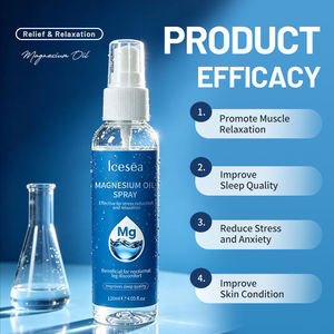 Spray Corporal de Magnesio Mineral Puro OEM ODM, Ligero, de Rápida Absorción, Nutritivo Diario, Relajante, Bruma Nocturna 120ml - Product Image 5