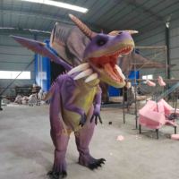 Costume de dinosaure réaliste pour adulte, costume de dragon animatronique réaliste pour les événements sur le thème des dinosaures