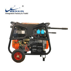 Générateur d'essence portable pour extérieur 3kW monophasé triphasé 110V 220V 380V refroidi par air WX-2500K silencieux pour usage domestique et camping - Product Image 5