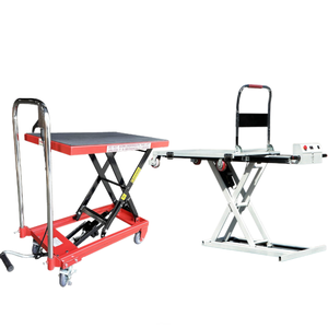 ポータブル電気負荷500kg車両リフトフラットベッドシザータイプ油圧トロリーリフトプラットフォーム - Product Image 4