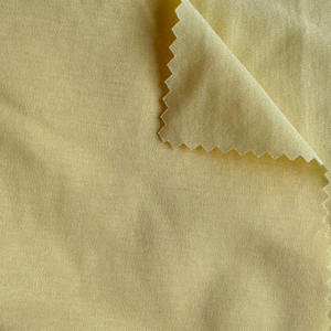 공장 프리미엄 품질 일반 단색 170GSM 소프트 100% 코튼 저지 인터록 원단 티셔츠, 속옷, 바지 - Product Image 4