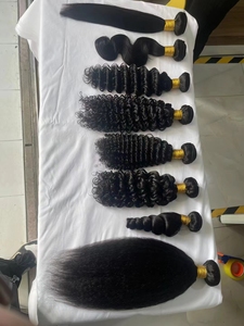 Letsfly - Paquetes de Cabello Virgen Brasileño Liso y Ondulado, Extensiones de Cabello Humano de 10-30 Pulgadas, Tejido Grueso, Negro Natural para Mujer - Product Image 5