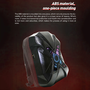 Sac à dos intelligent programmable avec pixels LED HD, imperméable, grande capacité, pour voyage, marche, moto, vente en gros - Product Image 4