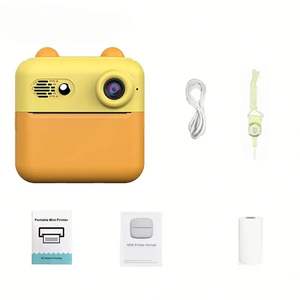 2026 New Mini Portable Digital Instant <b>Camera</b> <b>Printer</b> for Kids <b>with</b> 2.4-inch Screen 180 Wide Angle HD Video & Quick Print - Product Image 1