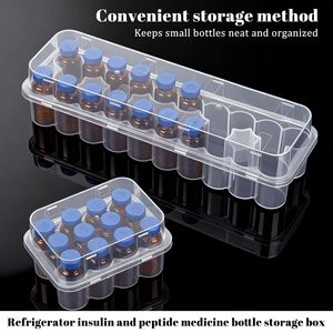 Caja de Almacenamiento para Frascos de Vacunas de 3 ml, 5 ml, 7 ml, 10 ml, 10 cc, 20 ml, Caja de Plástico para Frascos, Soporte para Frascos de Péptidos - Product Image 6