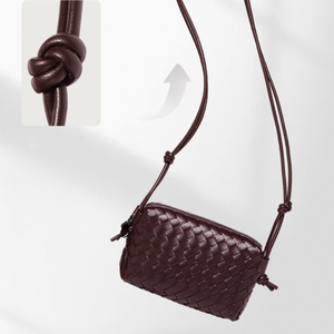 Sac à bandoulière pour femme tissé à la main carré, nouveauté, sacs <span class=keywords><strong>de</strong></span> luxe pour femme - Product Image 4