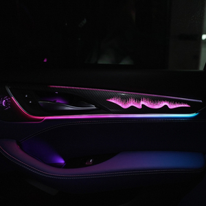 Kit d'éclairage d'ambiance pour voiture, fibres optiques acryliques Symphony, directement du fabricant, pour Cadillac CT5 2020-2025, lampe LED intérieure - Product Image 5
