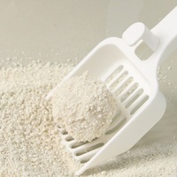 Litière pour chat biodégradable à base d'amidon de manioc, écologique, non parfumée, sans poussière, agglomération instantanée, anti-odeur, non collante