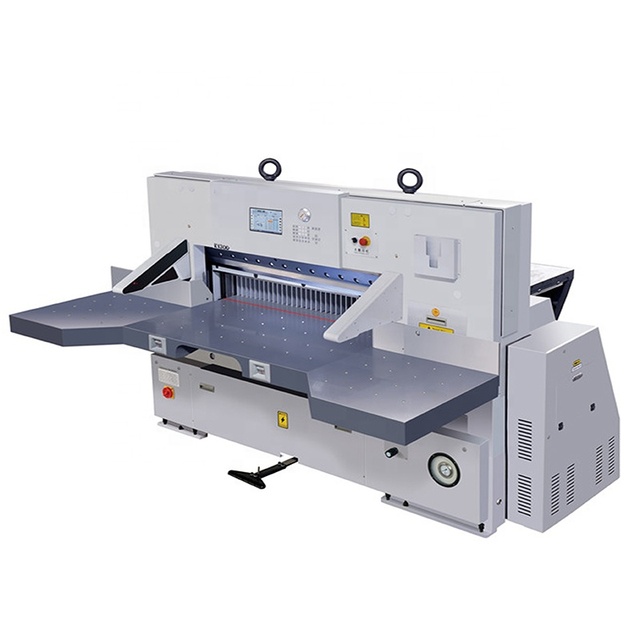 1370mm  Industrial Guillotine Double Guide  Hydraulic Paper Cutting Machine