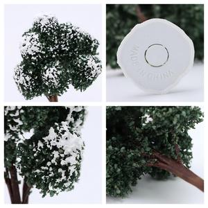 Cây thông Noel nhân tạo SANWEI mini hình tròn, chất liệu gỗ tuyết tùng, trang trí nhỏ, có đế, tự đứng được, dùng cho tiệc tùng và ngày lễ - Product Image 6