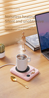 Chauffe-tasse électrique portable de bureau à 3 températures, chauffe-tasse intelligent, cadeau idéal pour les amateurs de café, maison, bureau