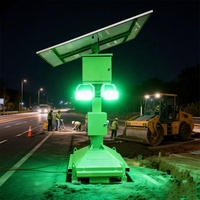 Tours d'éclairage solaires d'urgence avec système de caméra CCTV, tour de sécurité pour usage extérieur
