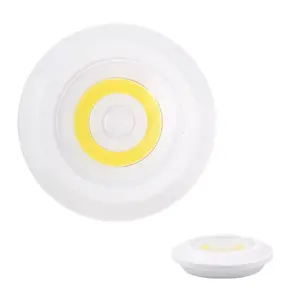 Luz de armário de quarto COB dupla ajustável estilo minimalista LED Bateria pendurada Nightlight