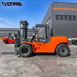 LTMG, gran oferta china, carretilla elevadora diésel grande, <span class=keywords><strong>10</strong></span> toneladas, 12 toneladas, 5M, 6M, altura de elevación, motor EPA, carretilla elevadora diésel con palanca de cambios lateral - Product Image 5