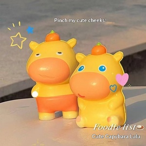 Weixi Capybara Lulu EVA Sensory <b>Squishy</b> Toy Slow-Rebound Stress Relief Youth (15-35) Educational Figurine Decoration Box Boys - Product Image 2