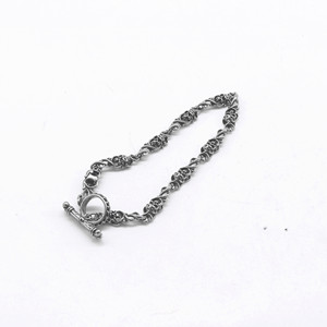 yunnique Skull Design <b>Titanium</b> Steel Bracelet Unisex Fashion <b>Chain</b> Jewelry Geometric Pattern GZYB-0007 - Product Image 3