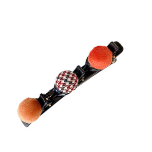 Ball Braided Hair Clip 10 Cm Plastic Resin Yarn Women Daily Use Side Clip Hair Accessory - Product Image 5