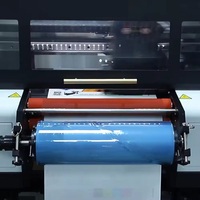 Rouleau de film AB pour transfert UV DTF 30*100cm A3 A4, film AB pour enveloppement de tasses, film autocollant PET pour imprimante UV