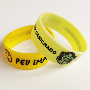 Braccialetti in Silicone personalizzati di alta qualità non minimo per bande elettorali e regali - Product Image 6