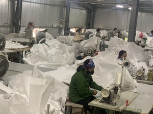 Bolsa Jumbo Industrial para Eslingas |   Saco Grande Resistente FIBC con Correas Fuertes para Carga y Almacenamiento en Almacén - Product Image 3