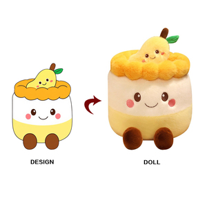 New dễ thương đồ chơi sang trọng vui bánh sinh nhật Yêu Tinh tùy chỉnh peluches cho Claw Máy xoa dịu búp bê - Product Image 1