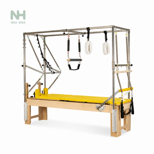 Produits d'usine : Tour <span class=keywords><strong>de</strong></span> Pilates durable, Cadillac, Reformer en bois <span class=keywords><strong>de</strong></span> hêtre, équipement professionnel pour la maison et la salle <span class=keywords><strong>de</strong></span> sport IDEA SEED - Product Image 5