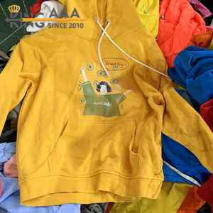 เสื้อฮู้ดดี้โอเวอร์ไซส์คุณภาพสูงขายส่ง เสื้อผ้ามือสองสำหรับผู้หญิง ชุดกีฬา เสื้อผ้ามือสอง โพลีเอสเตอร์/คอตตอน ใส่ได้<span class=keywords><strong>ทุก</strong></span>ฤดู ขั้นต่ำ 45 กก. - Product Image 3