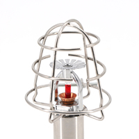 Protection robuste réglable pour tête de sprinkler en acier inoxydable SUS304 pour système d'extinction d'incendie