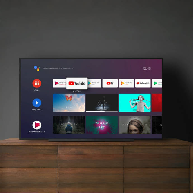 D the New 55-inch Led Smart TV with a Low Price  Which Is a Flat High-definition TV Can Be Wall-mounted  Screen  Television