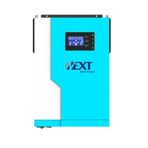 hybrid inverter solar inverter MPPT solar inverter 5.5kva 5.5KW 48V to 220V 230V built-in MPPT 100A