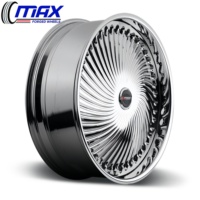 Jantes forgées Spinner 24x9 26x10 30x10 5x112 6x135 6x139.7 pour Mercedes GLS, Ford Expedition, GMC Sierra