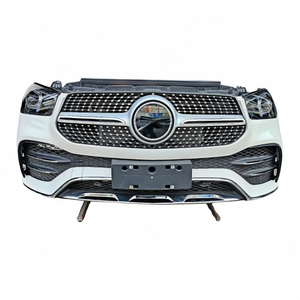 Piezas de automóviles usadas para <span class=keywords><strong>mercedes</strong></span>-benz <span class=keywords><strong>GLE</strong></span> W167 GLE450, kit de carrocería de coche, corte de nariz, parachoques delantero, labio y reemplazo de faros delanteros - Product Image 1