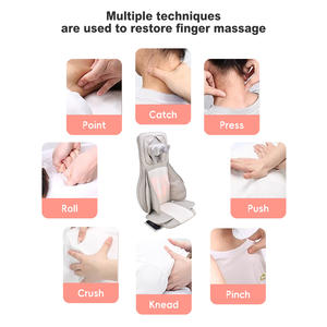 Cojín de masaje Shiatsu multifuncional para cuello y cintura, relajación Cervical, aplicación corporal, masajeador de hombros - Product Image 6