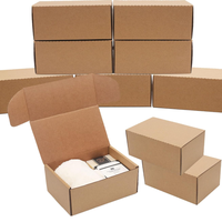 Scatole Piccole in Cartone Ondulato Bianco, Materiali Riciclati, Grado Alimentare, Rivestimento UV, Riutilizzabili, Goffratura a Quattro Colori per Spedizioni e Traslochi