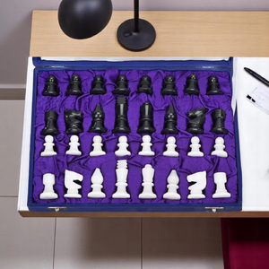 2pcs Polished Stone <b>Chess</b> <b>Set</b> Elegant Stone Crafts for Strategists - Product Image 4