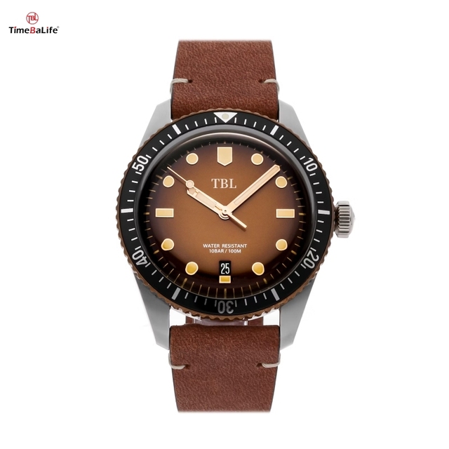 Vintage Luxury Diver Watch Supplier OEM Custom Super Luminous Waterproof Stainless Steel Sapphire Crystal Automatic Mechanical