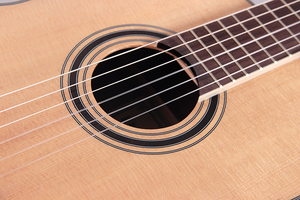 <span class=keywords><strong>Guitar</strong></span> Mini Chất Lượng Cao 3/4 36 Inch Natural Spruce Top <span class=keywords><strong>6</strong></span> Dây Ni Lông Thủ Công Bằng Gỗ Nguyên Khối Đàn <span class=keywords><strong>Guitar</strong></span> Acoustic Cổ Điển Du Lịch - Product Image 4