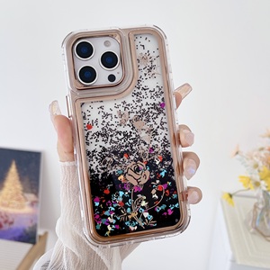 3-trong-1 360 mạ điện Cát lún TPU + PC trường hợp điện thoại đa-màu tùy chọn nhà máy bán buôn - Product Image 3