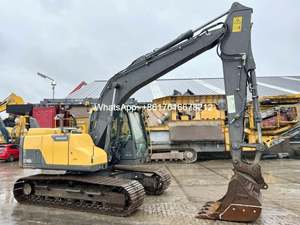 Excavatrice sur chenilles Volvo EC140DL d'occasion, excavatrice d'occasion, moteur diesel Caterpillar Kobelco Hitachi, excavatrice d'occasion d'origine à vendre - Product Image 3